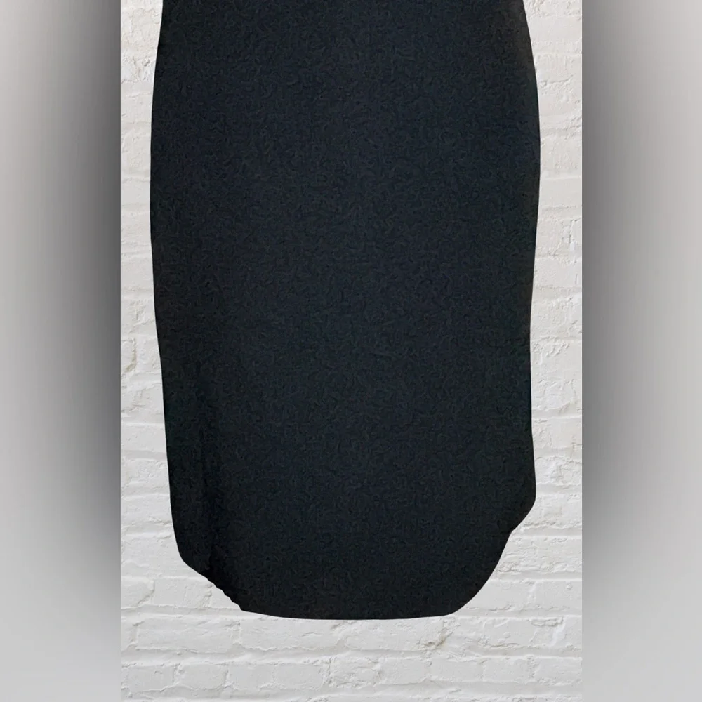 Joseph Ribkoff VTG Couture Cocktail Event LBD Dress Sz 16 Money Quiet Luxury - Picture 3 of 6
